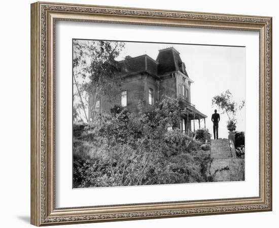 Psycho, Anthony Perkins, 1960-null-Framed Photo