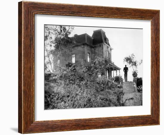 Psycho, Anthony Perkins, 1960-null-Framed Photo