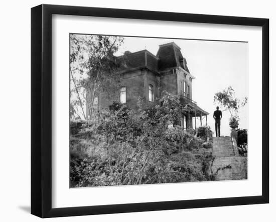 Psycho, Anthony Perkins, 1960-null-Framed Photo