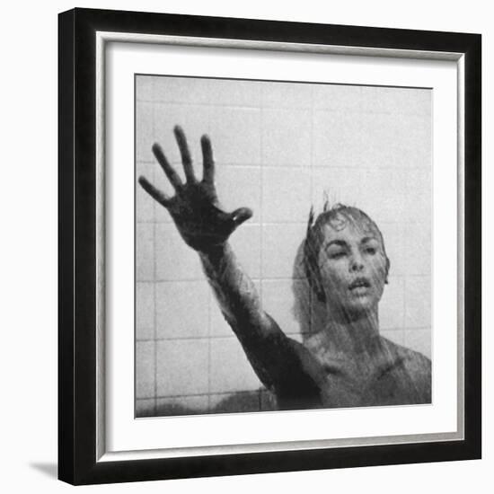Psycho, Janet Leigh, Directed by Alfred Hitchcock, 1960-null-Framed Photo
