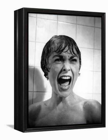 Psycho, Janet Leigh, Directed by Alfred Hitchcock, 1961-null-Framed Stretched Canvas