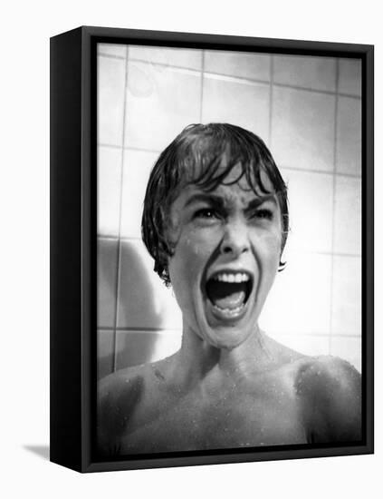 Psycho, Janet Leigh, Directed by Alfred Hitchcock, 1961-null-Framed Stretched Canvas