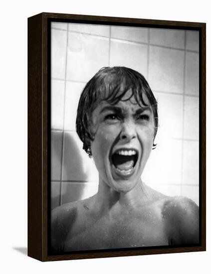 Psycho, Janet Leigh, Directed by Alfred Hitchcock, 1961-null-Framed Stretched Canvas