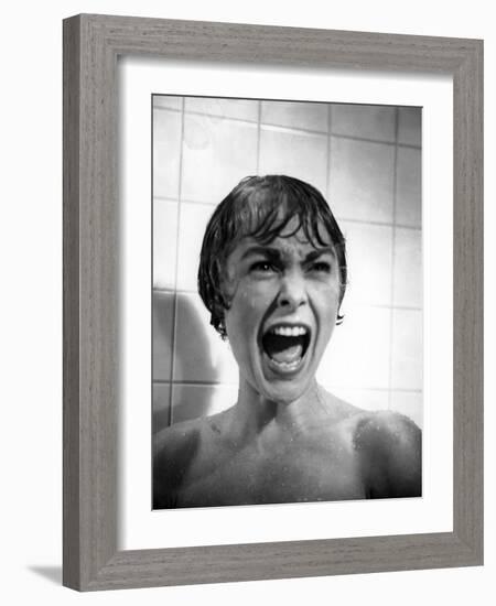 Psycho, Janet Leigh, Directed by Alfred Hitchcock, 1961-null-Framed Photo