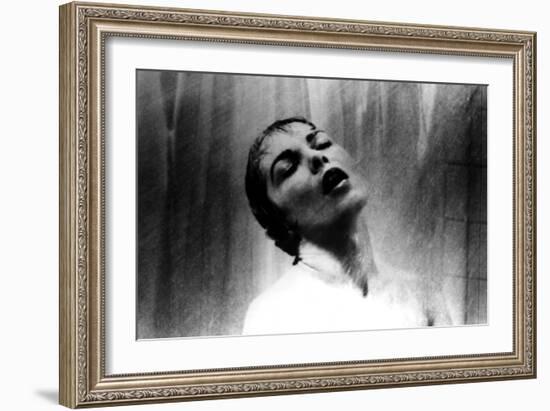 Psycho, Janet Leigh, Shower Scene, 1960-null-Framed Premium Photographic Print