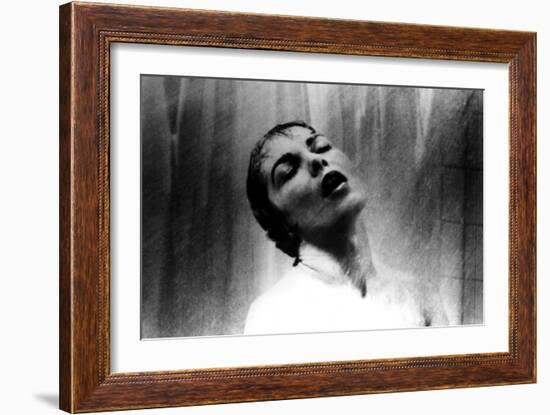 Psycho, Janet Leigh, Shower Scene, 1960-null-Framed Premium Photographic Print