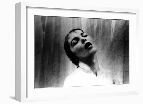 Psycho, Janet Leigh, Shower Scene, 1960-null-Framed Premium Photographic Print