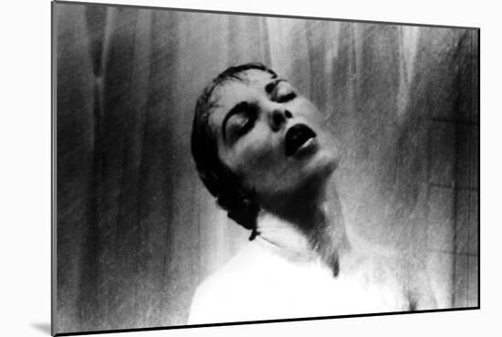 Psycho, Janet Leigh, Shower Scene, 1960-null-Mounted Premium Photographic Print