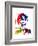 Psycho Watercolor-Lora Feldman-Framed Premium Giclee Print