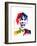 Psycho Watercolor-Lora Feldman-Framed Premium Giclee Print