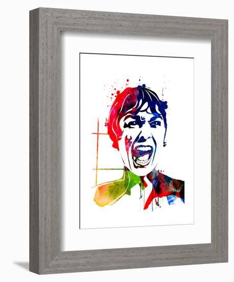 Psycho Watercolor-Lora Feldman-Framed Art Print