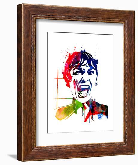 Psycho Watercolor-Lora Feldman-Framed Art Print