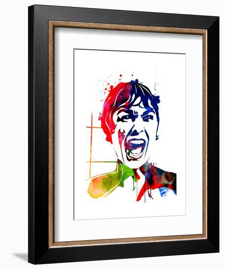 Psycho Watercolor-Lora Feldman-Framed Art Print