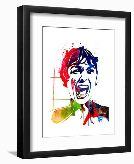 Psycho Watercolor-Lora Feldman-Framed Art Print