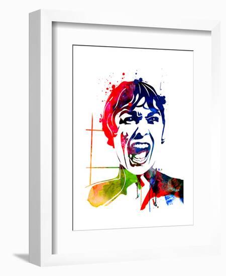 Psycho Watercolor-Lora Feldman-Framed Art Print