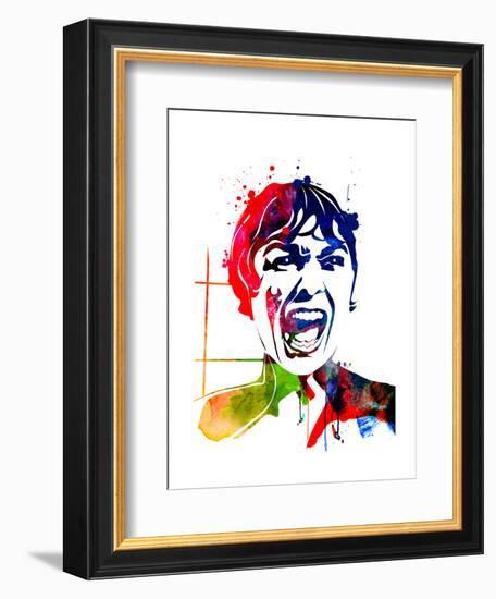 Psycho Watercolor-Lora Feldman-Framed Art Print