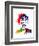 Psycho Watercolor-Lora Feldman-Framed Premium Giclee Print