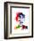 Psycho Watercolor-Lora Feldman-Framed Premium Giclee Print