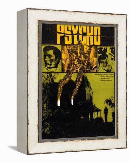 Psycho-null-Framed Stretched Canvas