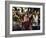 Psylvia, Dressed in Pink Indian Shirt Dancing in Crowd, Woodstock Music and Art Festival-Bill Eppridge-Framed Photographic Print