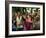 Psylvia Dressed in Pink Indian Shirt, Dancing in Midst of Crowd During Woodstock Music/Art Festival-Bill Eppridge-Framed Photographic Print