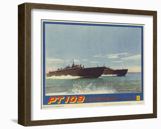 PT 109, 1963-null-Framed Art Print