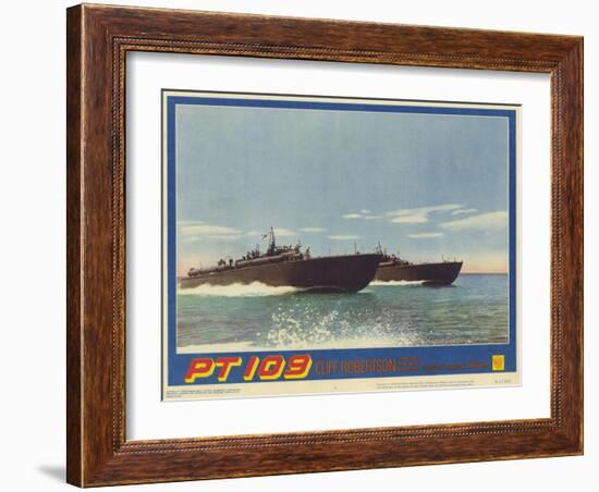 PT 109, 1963-null-Framed Art Print