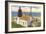 Pt. Judith Lighthouse, Narragansett, Rhode Island-null-Framed Art Print