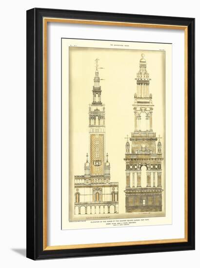 Ptd Madison Stock Exchange III-null-Framed Art Print