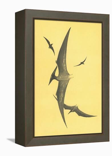 Pterodons-null-Framed Stretched Canvas