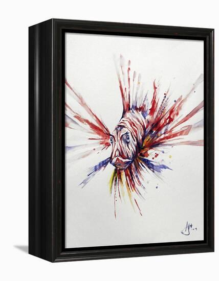 Pterois-Marc Allante-Framed Premier Image Canvas