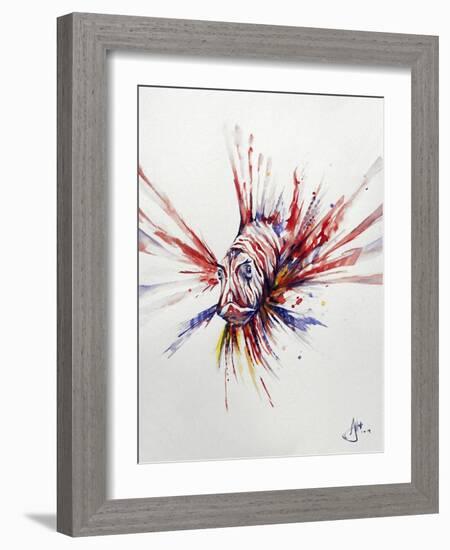 Pterois-Marc Allante-Framed Giclee Print