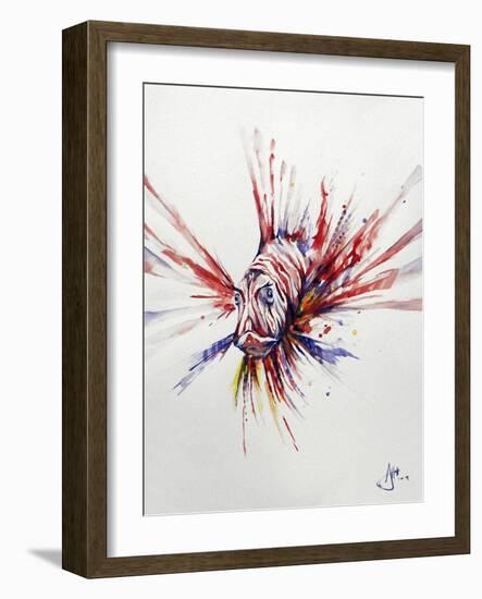 Pterois-Marc Allante-Framed Giclee Print