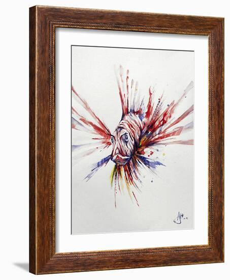 Pterois-Marc Allante-Framed Giclee Print