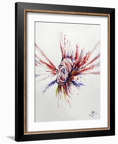 Pterois-Marc Allante-Framed Giclee Print