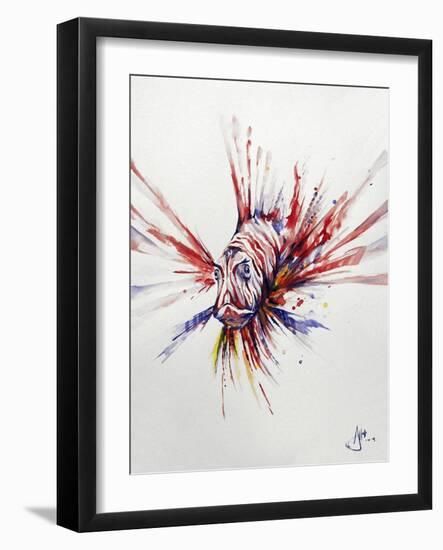 Pterois-Marc Allante-Framed Giclee Print