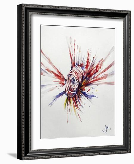 Pterois-Marc Allante-Framed Giclee Print