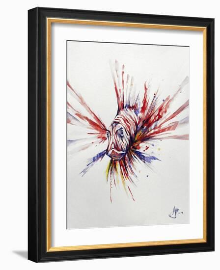 Pterois-Marc Allante-Framed Giclee Print