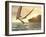 Pterosaur Fishing, Computer Artwork-Roger Harris-Framed Photographic Print