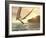 Pterosaur Fishing, Computer Artwork-Roger Harris-Framed Photographic Print