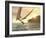 Pterosaur Fishing, Computer Artwork-Roger Harris-Framed Photographic Print