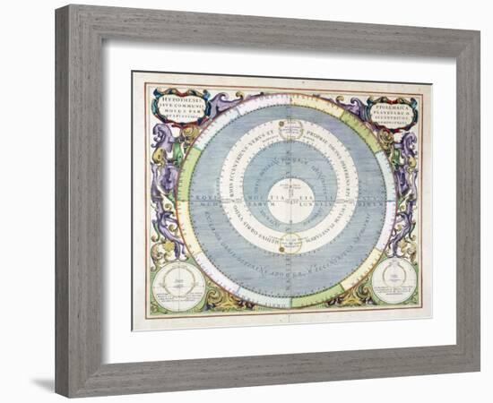 Ptolemaic System-null-Framed Art Print