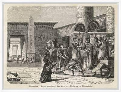 Ptolemy I Soter Inaugurates The Great Library At Alexandria High