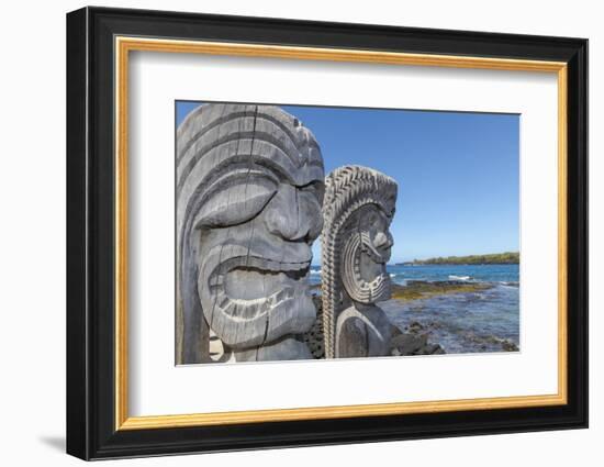 Pu'uhonua O Honaunau National Historic Park, Big Island, Hawaii-Maresa Pryor-Framed Photographic Print