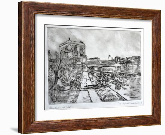 Pub by the Towpath, Camden-Brenda Brin Booker-Framed Giclee Print