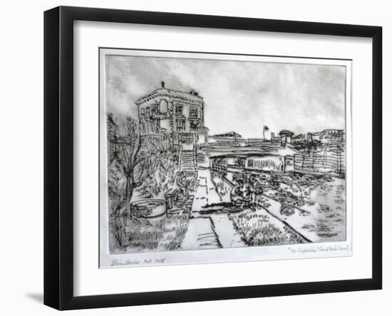 Pub by the Towpath, Camden-Brenda Brin Booker-Framed Giclee Print