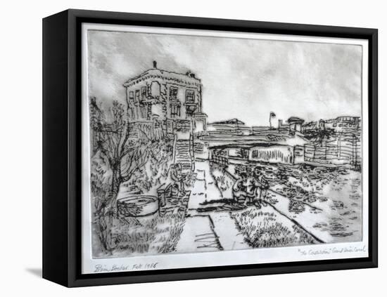Pub by the Towpath, Camden-Brenda Brin Booker-Framed Premier Image Canvas
