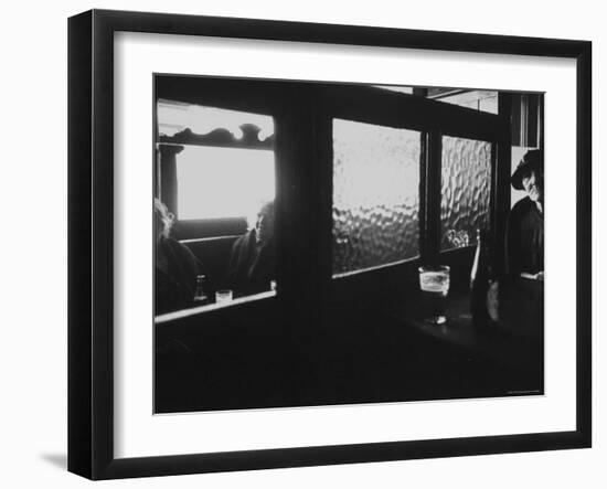 Pub Ladies, Typical Characters in Many Sean O'Casey Plays-Gjon Mili-Framed Photographic Print