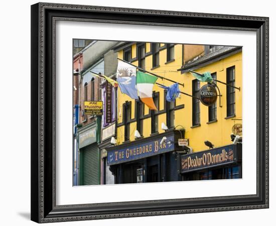 Pub, Londonderry, Derry, Northern Ireland-William Sutton-Framed Photographic Print