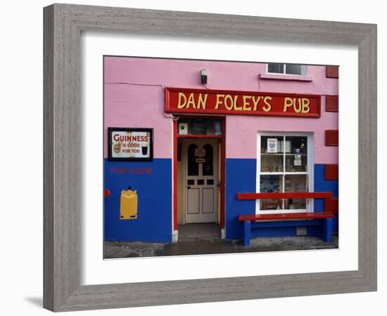 Pub Near Dingle, County Kerry, Munster, Eire (Republic of Ireland)-Hans Peter Merten-Framed Photographic Print